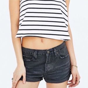 Black BDG Tomgirl Denim Shorts